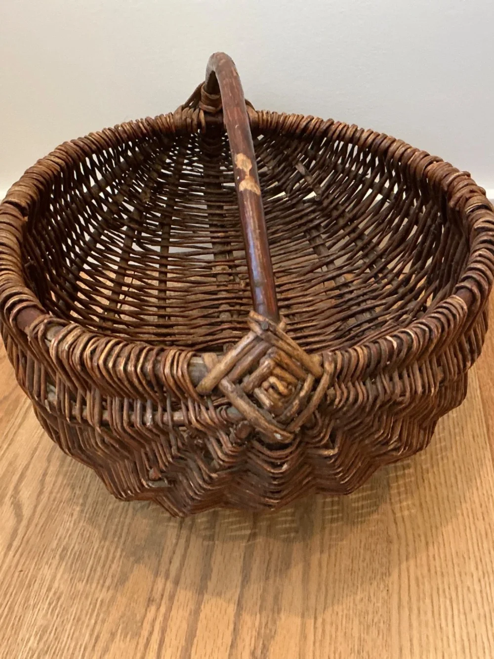Vintage Weaved Basket